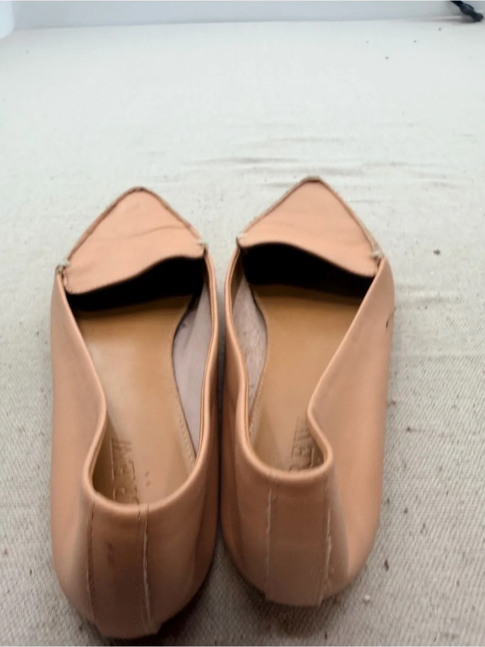 J. Crew Edie Leather Flat